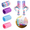 Premium Diamond Painting Canvas Table Clamps Kit - 2 Set Scroll Holders & Screw Clamps for Large Art Projects