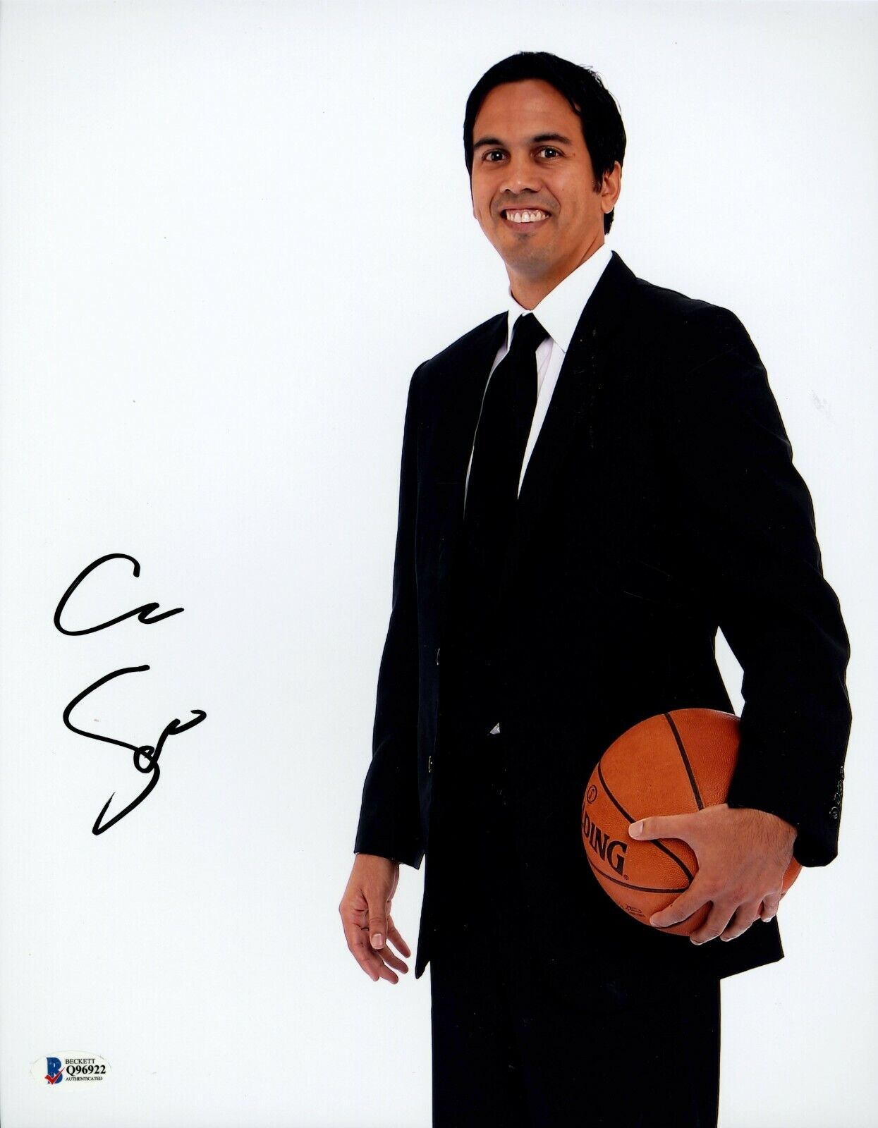 Erik Spoelstra Signed 11x14 Photo Poster painting Beckett BGS COA Auto Miami Heat RC Rookie RARE