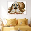 Dog- 9CT Partial Beaded Cross Stitch Kit(39x32cm)