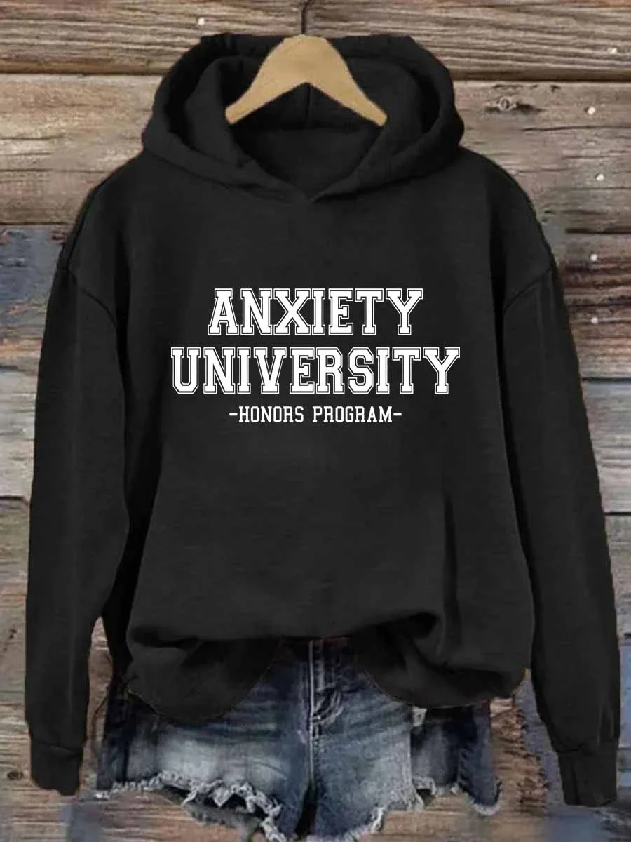 Anxiety University Honors Program Hoodie