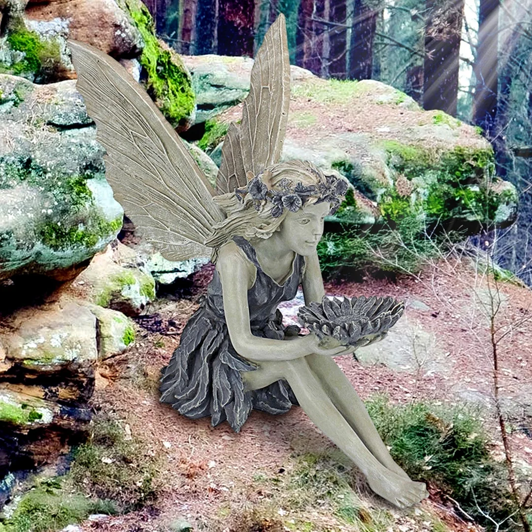 Angel Fairy Statue Resin Crafts Garden Decoration