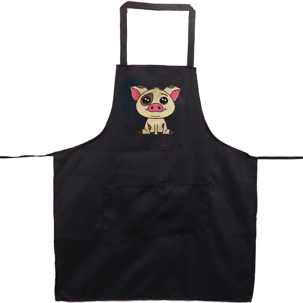 

Pig - 5D DIY Craft Fashion Accessories Apron, 501 Original