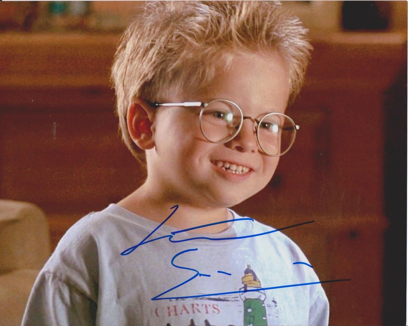 Jonathan Lipnicki Signed 8x10 Photo Poster painting - JERRY MAGUIRE - ICONIC CHILD STAR CUTE!