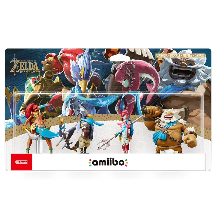 Amiibo The Legend of Zelda: Breath of the Wild 4 Champions 