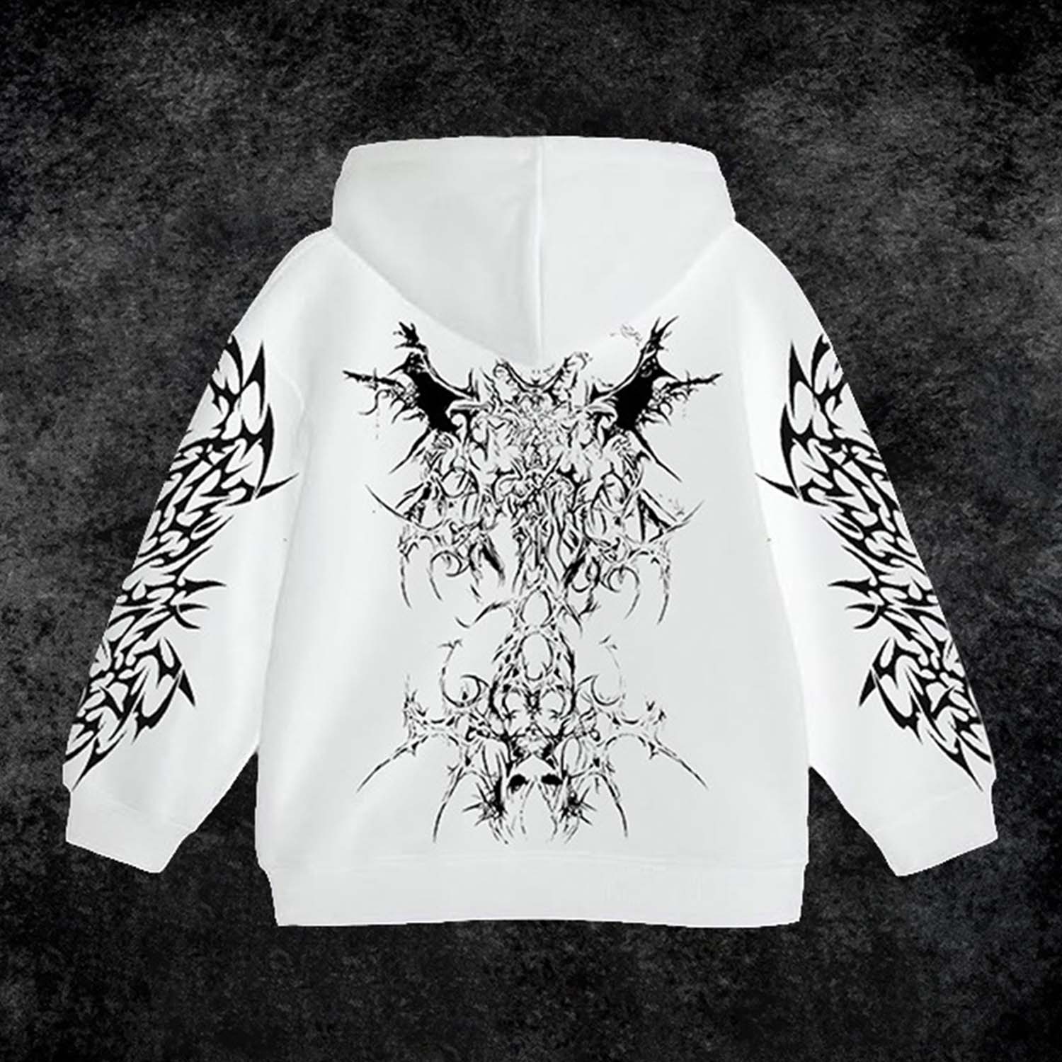 Void-Born Hoodie-White