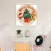 Christmas Snowman-11CT Stamped Cross Stitch 24*24cm/9.45*9.45in