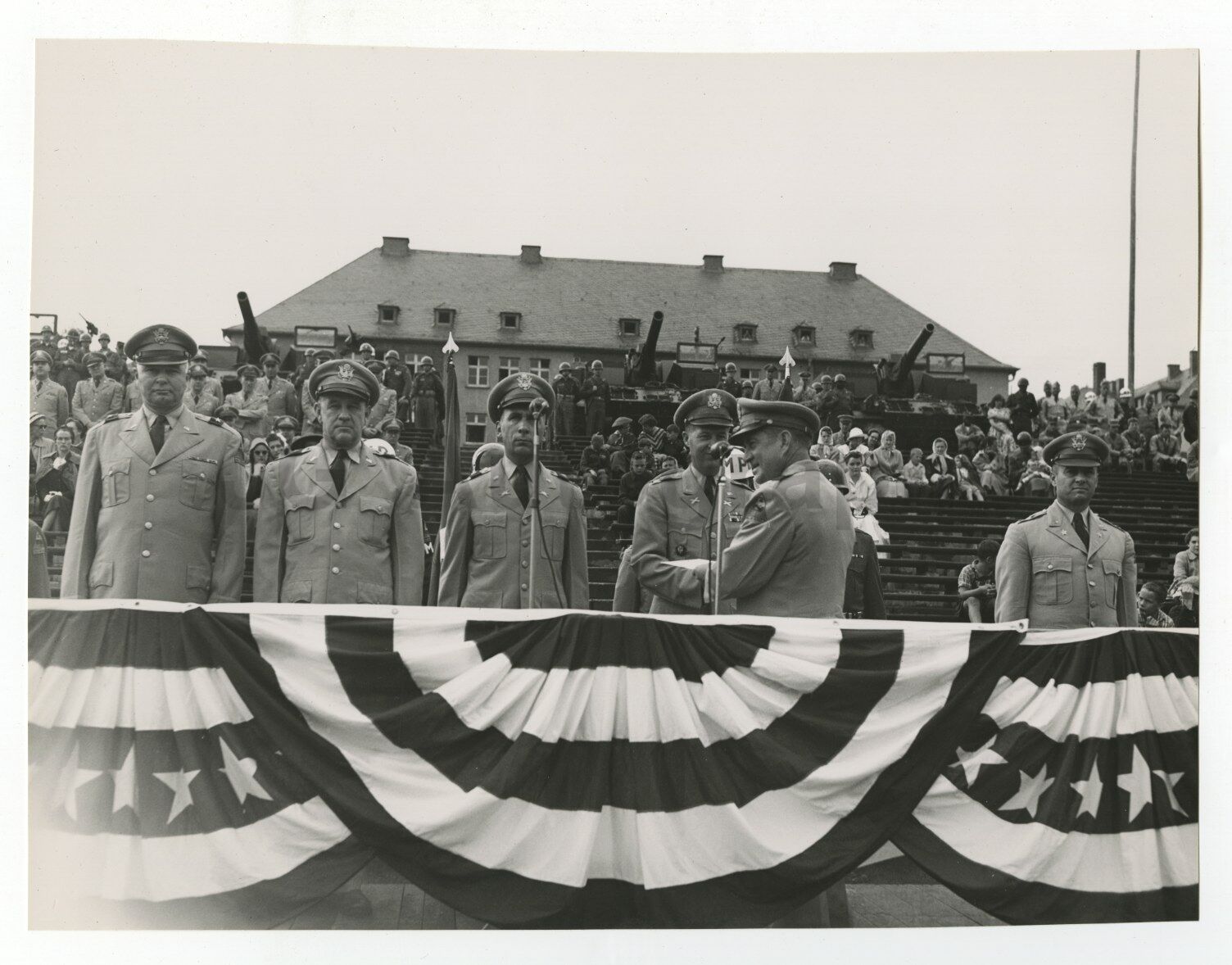 Chester Clifton - Military Aide to JFK - Original Vintage Photo Poster paintinggraph