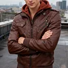 💥2025 New Arrivals!Men's Leather Fashion PU Leather Jacket Men's Coat