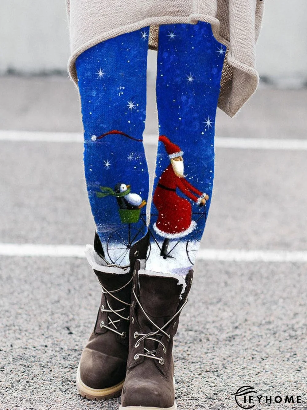 Christmas Snowman Leggings Xmas Leggings | IFYHOME