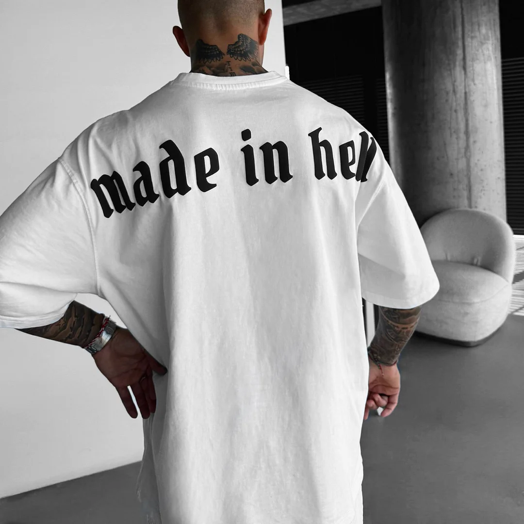 Unisex Casual Made In Hell T-shirt