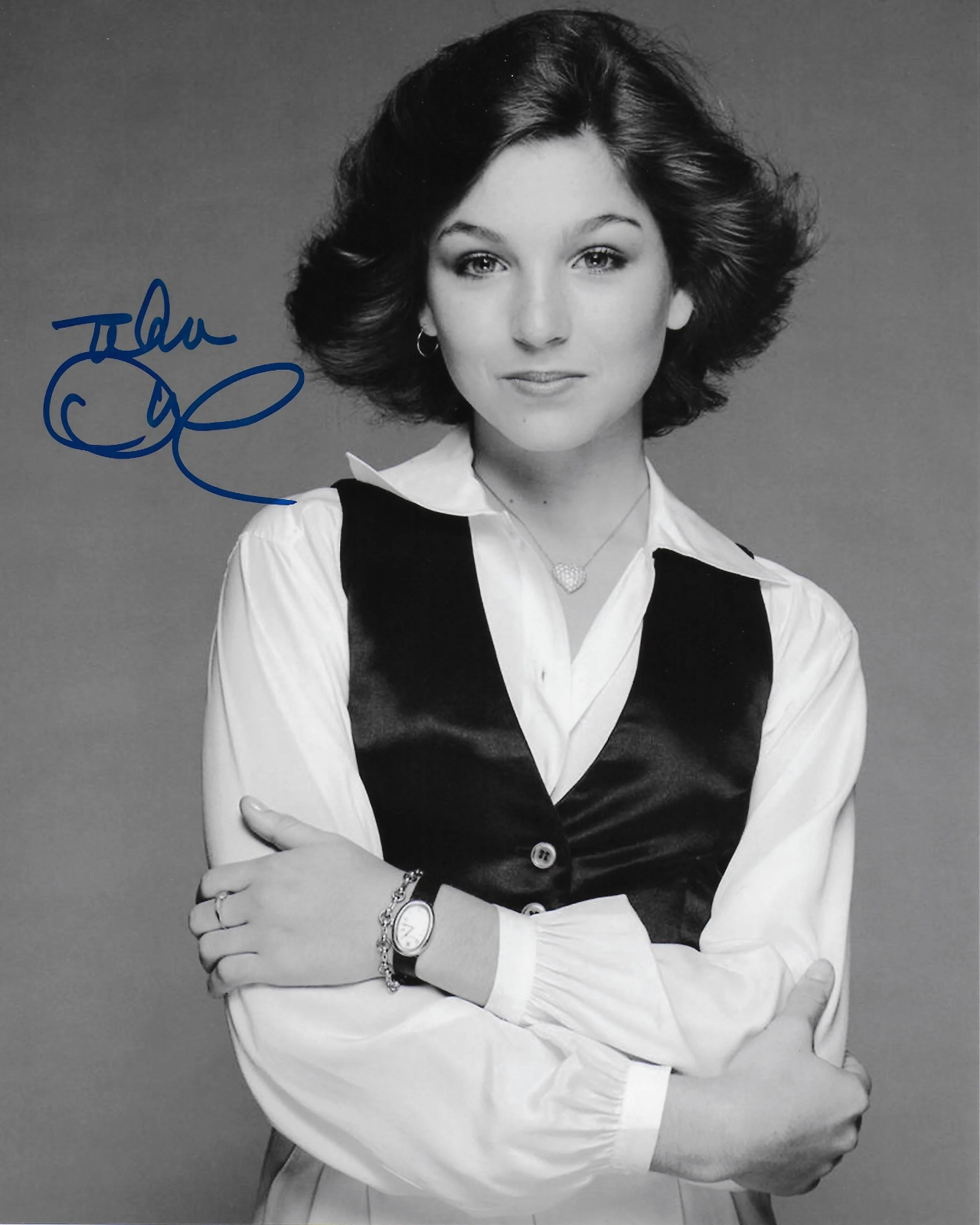 Tatum O'Neal Original Autographed 8X10 Photo Poster painting #3 signed at the Hollywood Show