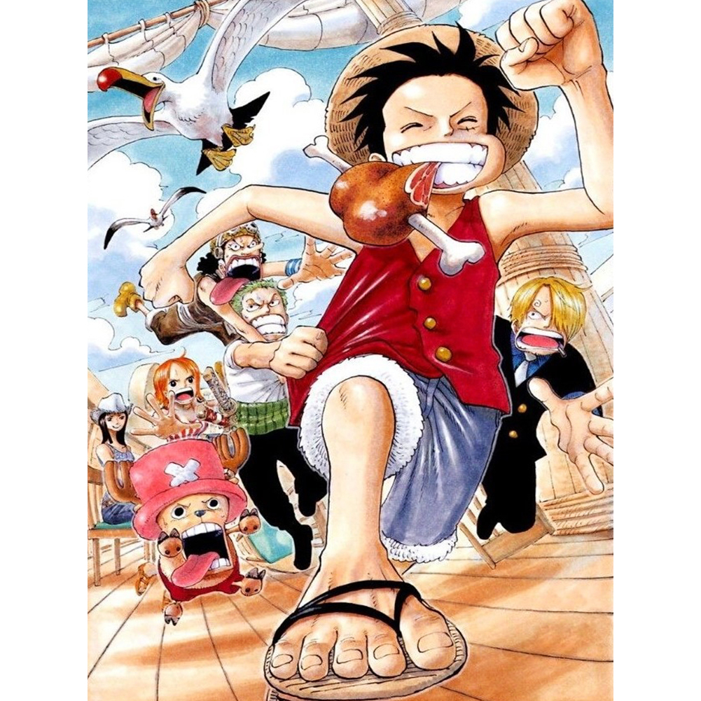 Daily Life In One Piece 30*40cm(canvas) full round drill diamond painting