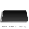 Desktop Aluminum Alloy Metal Mouse Pad Double-Sided Aluminum Anti-Slip Pad Desk Pad Suitable for Gaming and Office