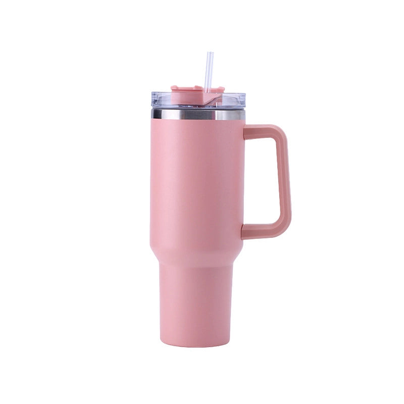Casual Elegant Preppy Style Solid Color 201 Stainless Steel 304 Stainless Steel Pp Silicone Thermos Cup 1 Piece