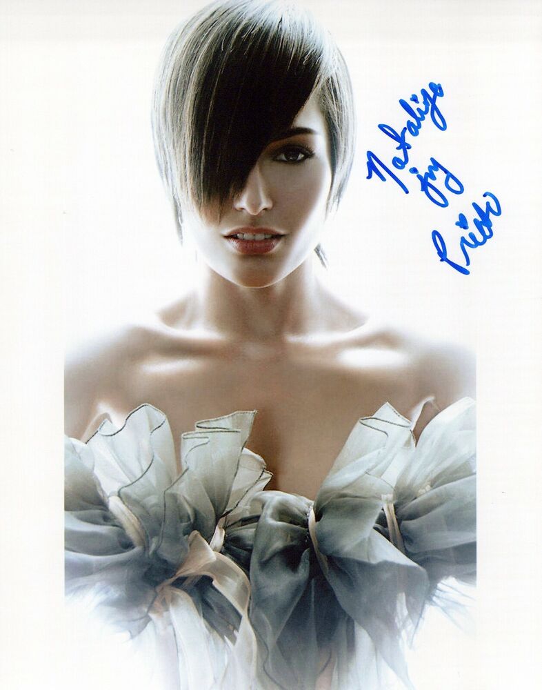 Nataliya Joy Prieto glamour shot autographed Photo Poster painting signed 8x10 #1