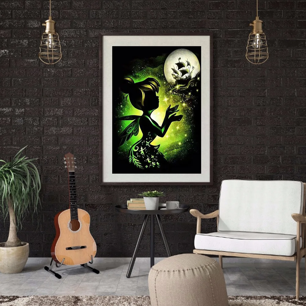 Diamond Painting - Full Round Drill - Princess(30*40cm)