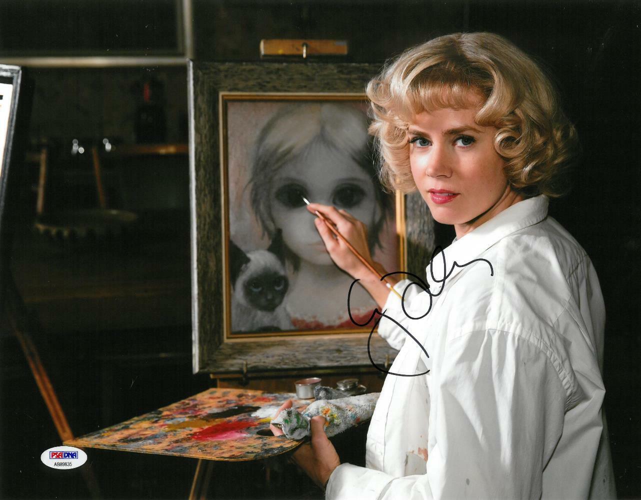 Amy Adams Signed Big Eyes Authentic Autographed 11x14 Photo Poster painting PSA/DNA #AB89835