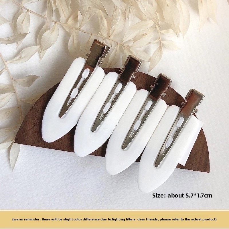 Japanese Seamless Hairpin Ouyang Nana Bangs Clip Hair Breaking Artifact Female Hairpin Makeup Shaping Duckbill Clip