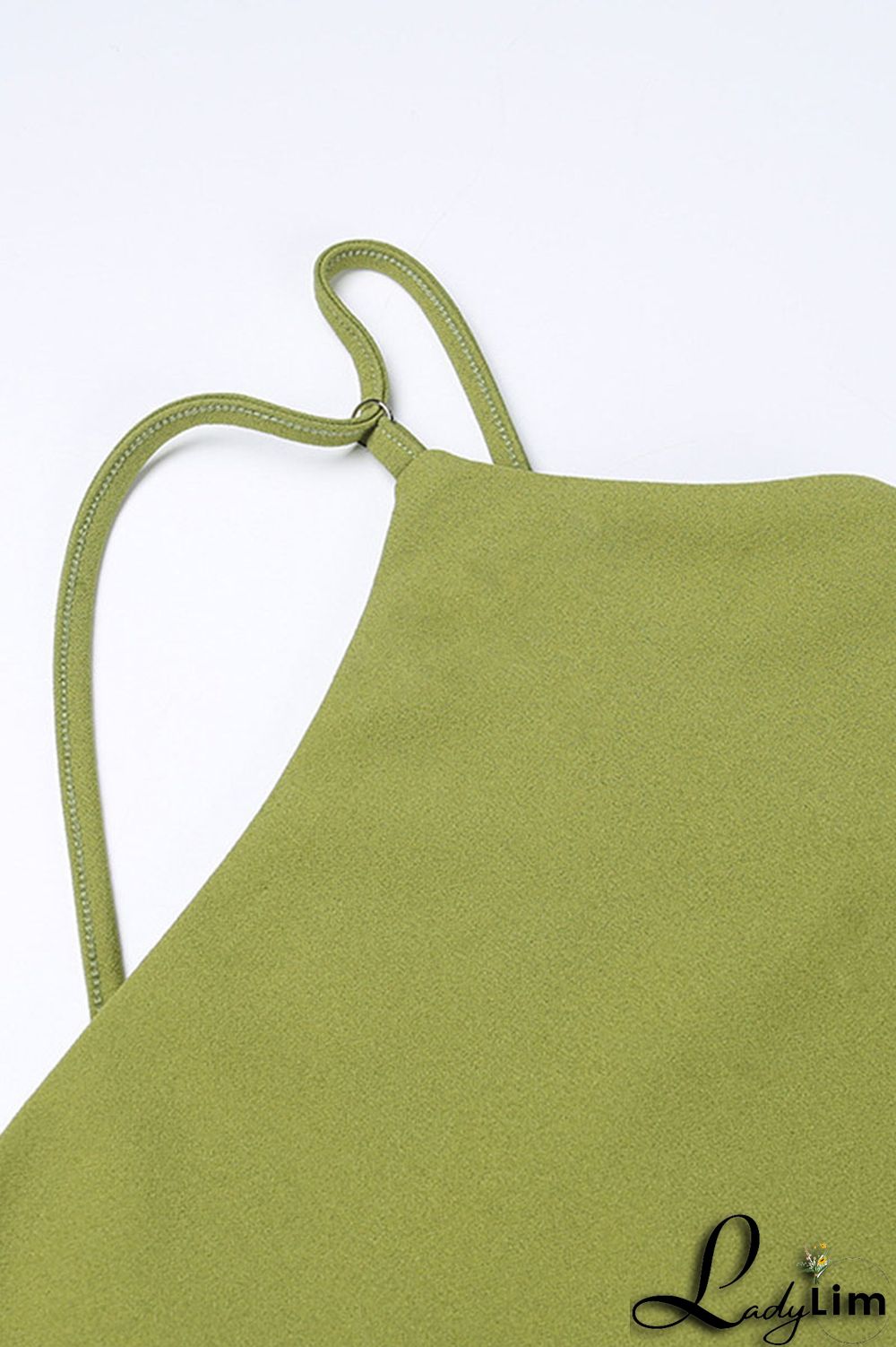 Black Sexy Casual Solid Patchwork Halter One Step Skirt Dresses