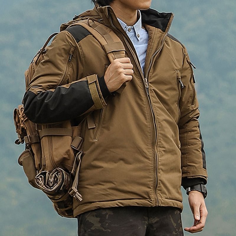 Outdoor Tactical Mountaineering Warm And Cold Cotton Windproof Jacket