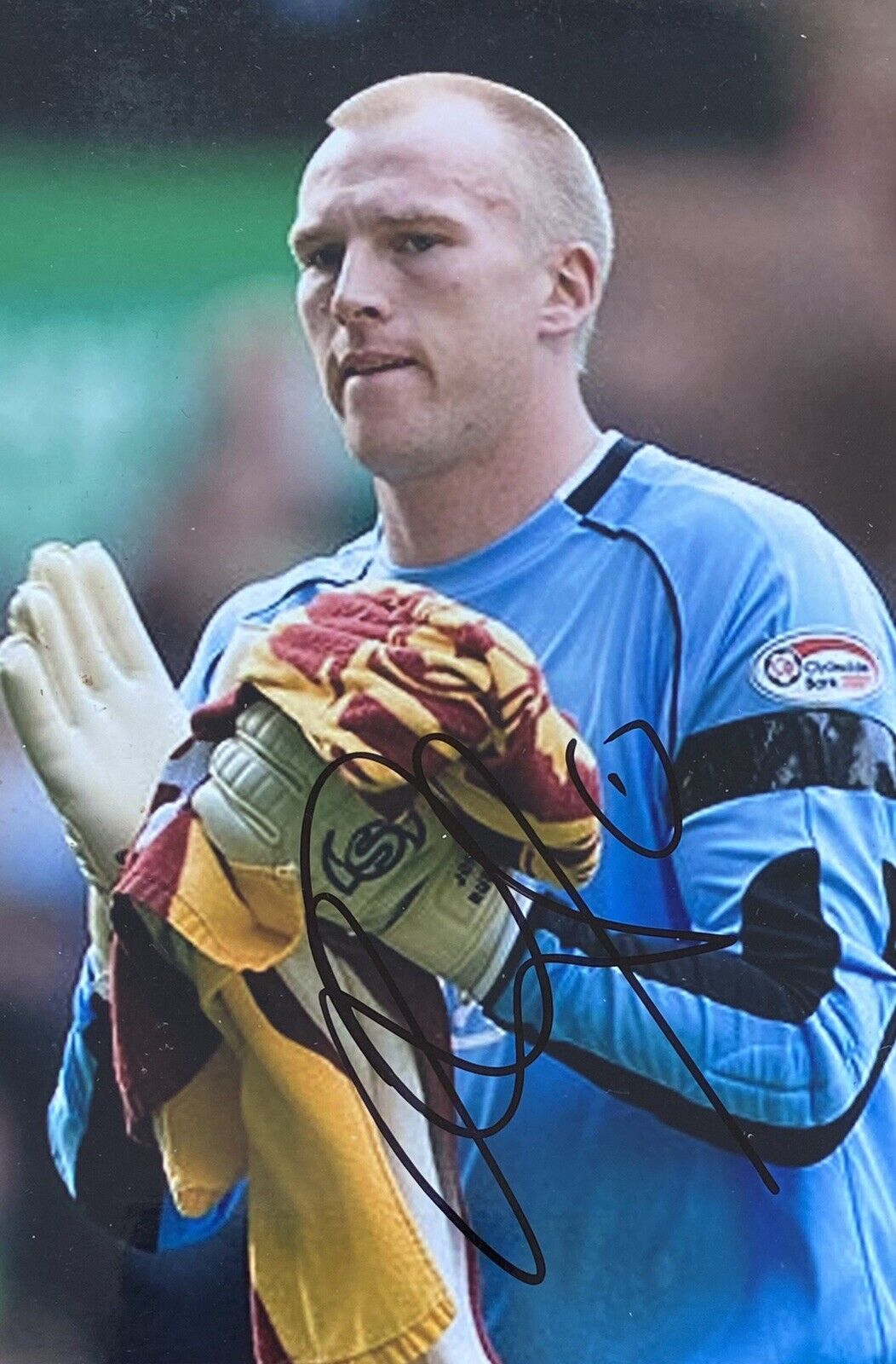 John Ruddy Genuine Hand Signed Motherwell 6X4 Photo Poster painting