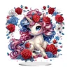 Acryl Rose Einhorn - 5d DIY Handwerk Ornament