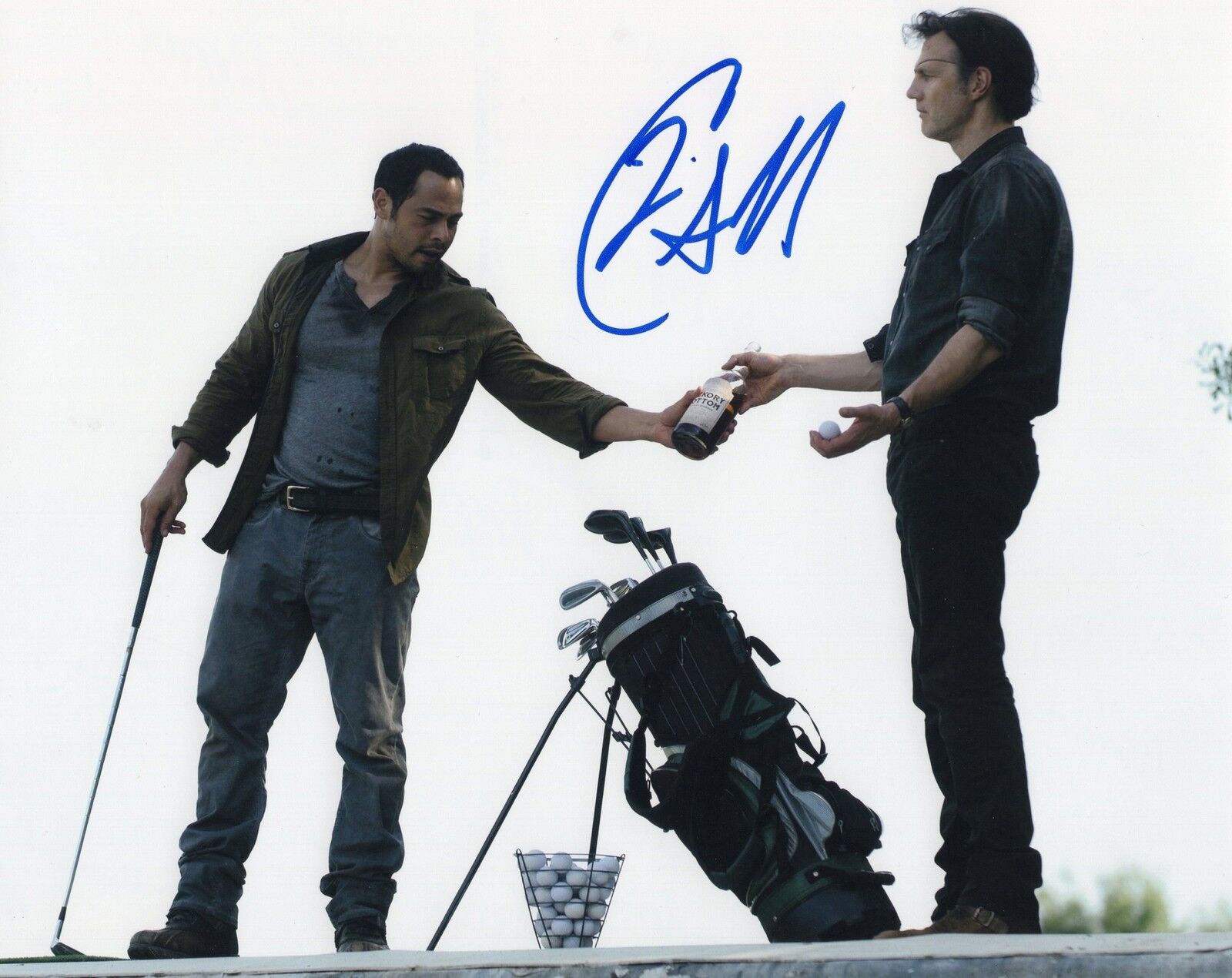 Jose Pablo Cantillo The Walking Dead Caesar Martinez Signed 8x10 Photo Poster painting w/COA #11