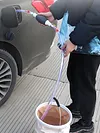 Car Fuel Pump with Hose Fuel Diesel Gasoline Pump Hand Straw Pump (1 Meter)