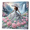DIY Special Shaped Drill Diamond Painting Kit Framed - Beauty