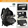 HUNTVP 40L Taktisch Rucksack Milit&auml;risch Wanderrucksack MOLLE Trekkingrucksack Wasserdicht Bundeswehr Bergsteigertasche XXL Military Armee Backpack Gro&szlig;e Kapazit&auml;t