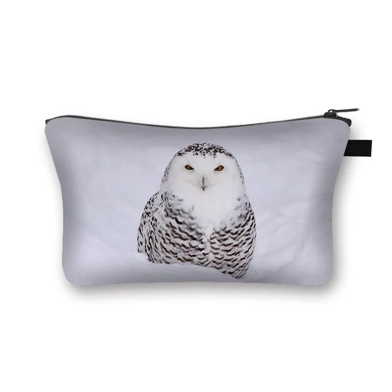 Polyester Cosmetic Bag - Owl