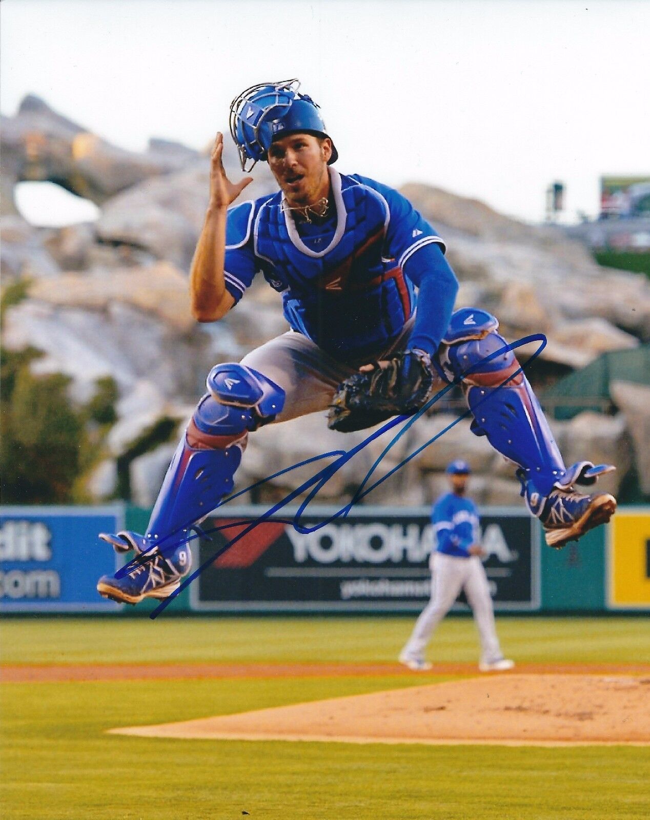 AUTOGRAPHED 8x10 J.P. ARENCIBIA Toronto Blue Jays Photo Poster painting W/COA