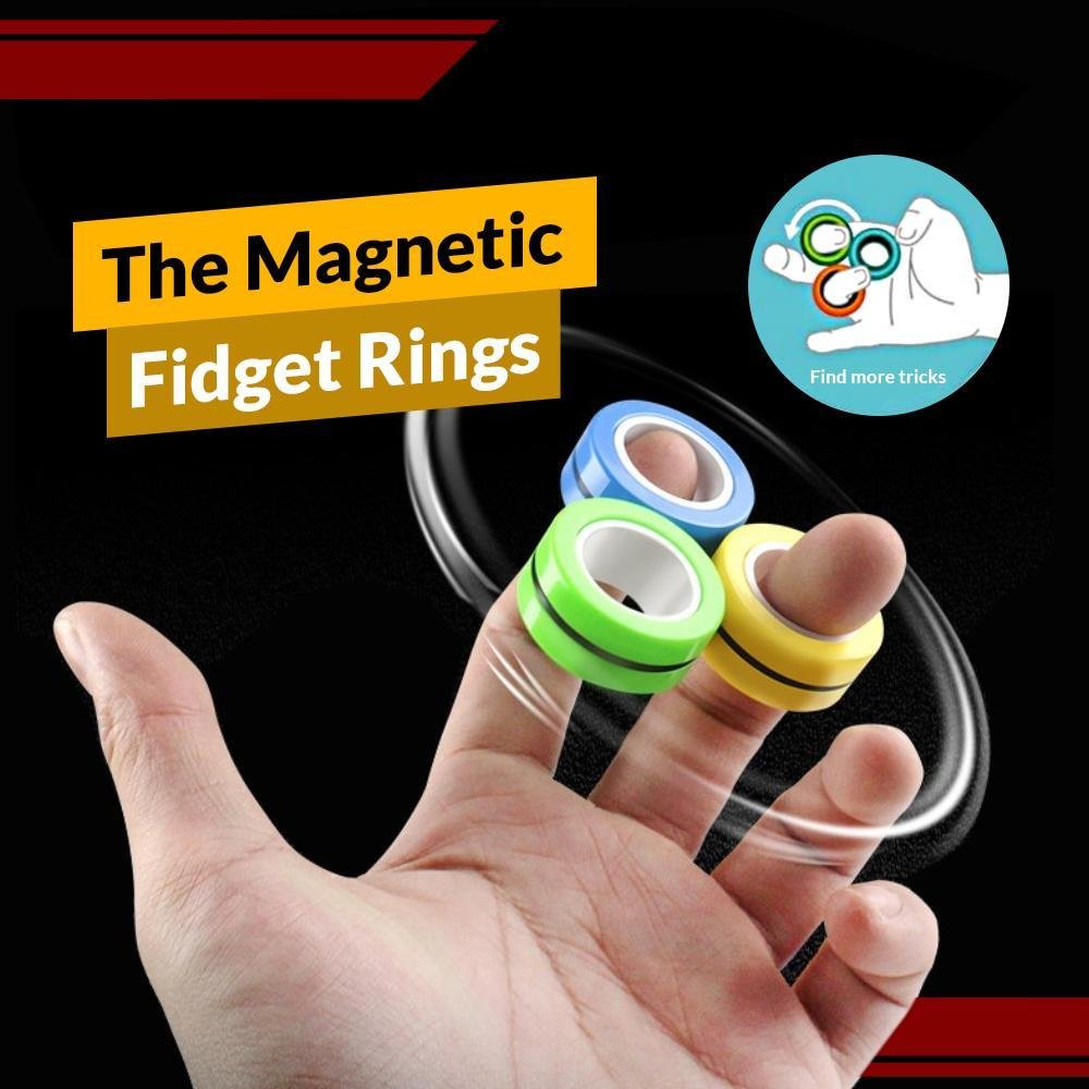 The Magnetic Fidget Rings