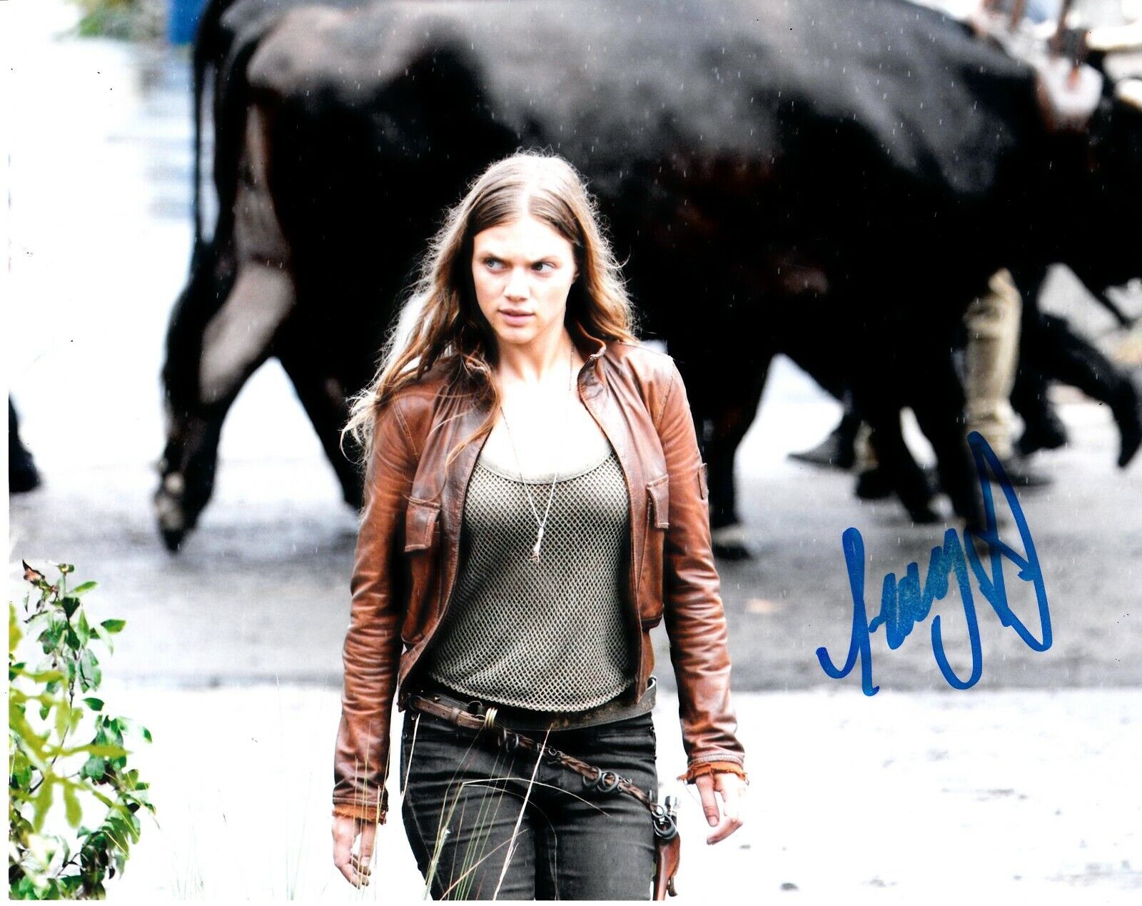 TRACY SPIRIDAKOS SIGNED REVOLUTION Photo Poster painting UACC REG 242 (2)