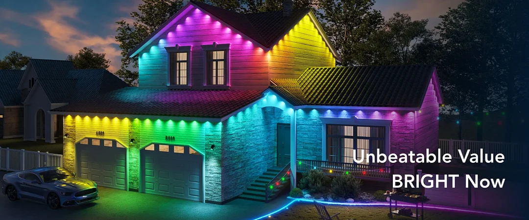 🔥Christmas Sale 50% OFF🔥 Wi-Fi Bluetooth Smart Led rgbic for outdoor