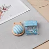 Cute Cat Pin Cushion Kit with 80 Craft Positioning Pins Needle Holders Wooden Base Adorable Pincushion for Quilting Needlepoint DIY Projects