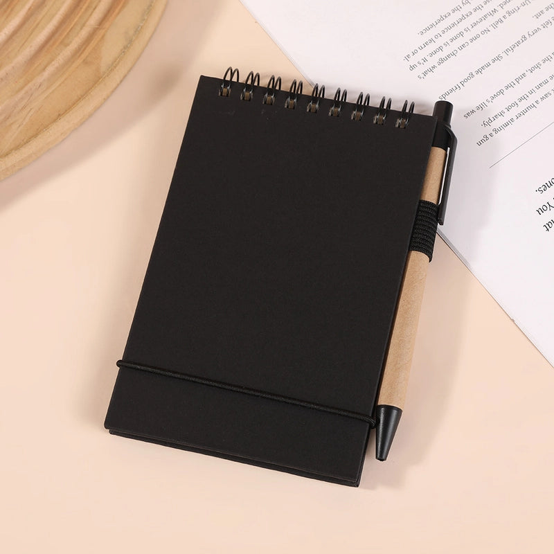 1 Piece Solid Color Learning Paper Preppy Style Notebook