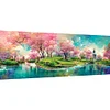 (100*40cm)Landscape - Full Round Drill Diamond Painting