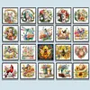 (Multi-Style)Simple Animal Flower-Partial Special Shaped Diamond Painting 40*40CM