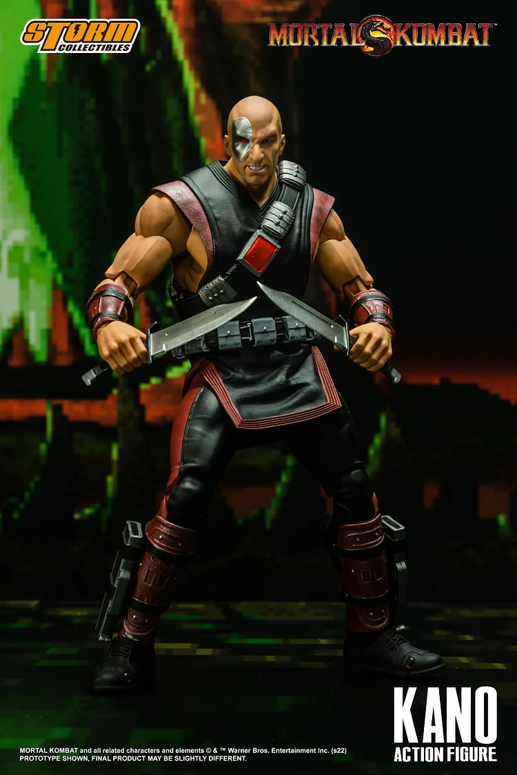 Pre-order Storm Collectibles KANO - Mortal Kombat Action Figure