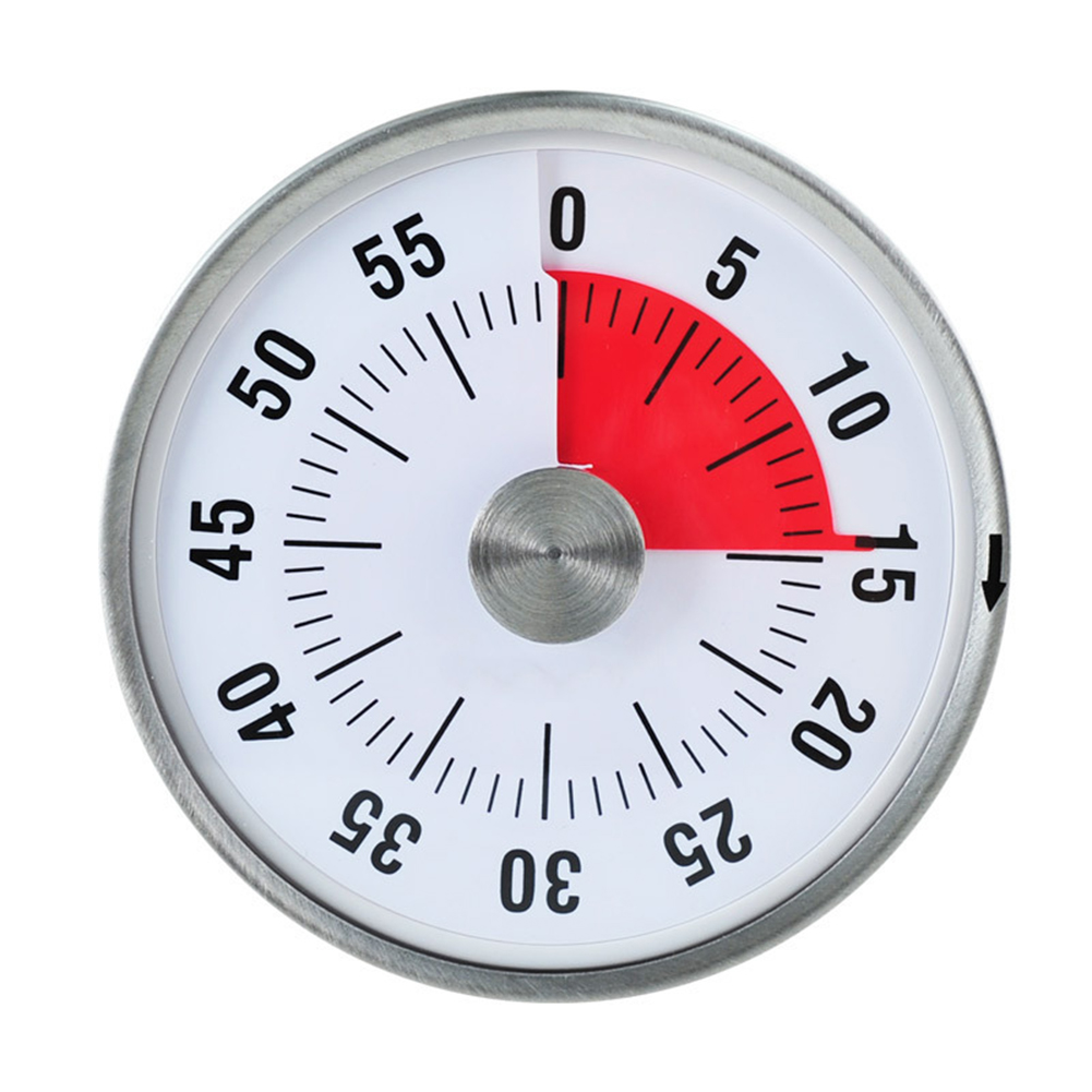 

Mechanical Reminder Visual Timer with Magnet Kitchen Mute Countdown for Kid, 501 Original