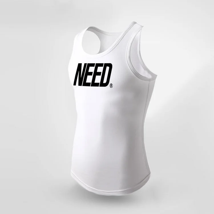 Men's Cotton Sleeveless Racer Vest