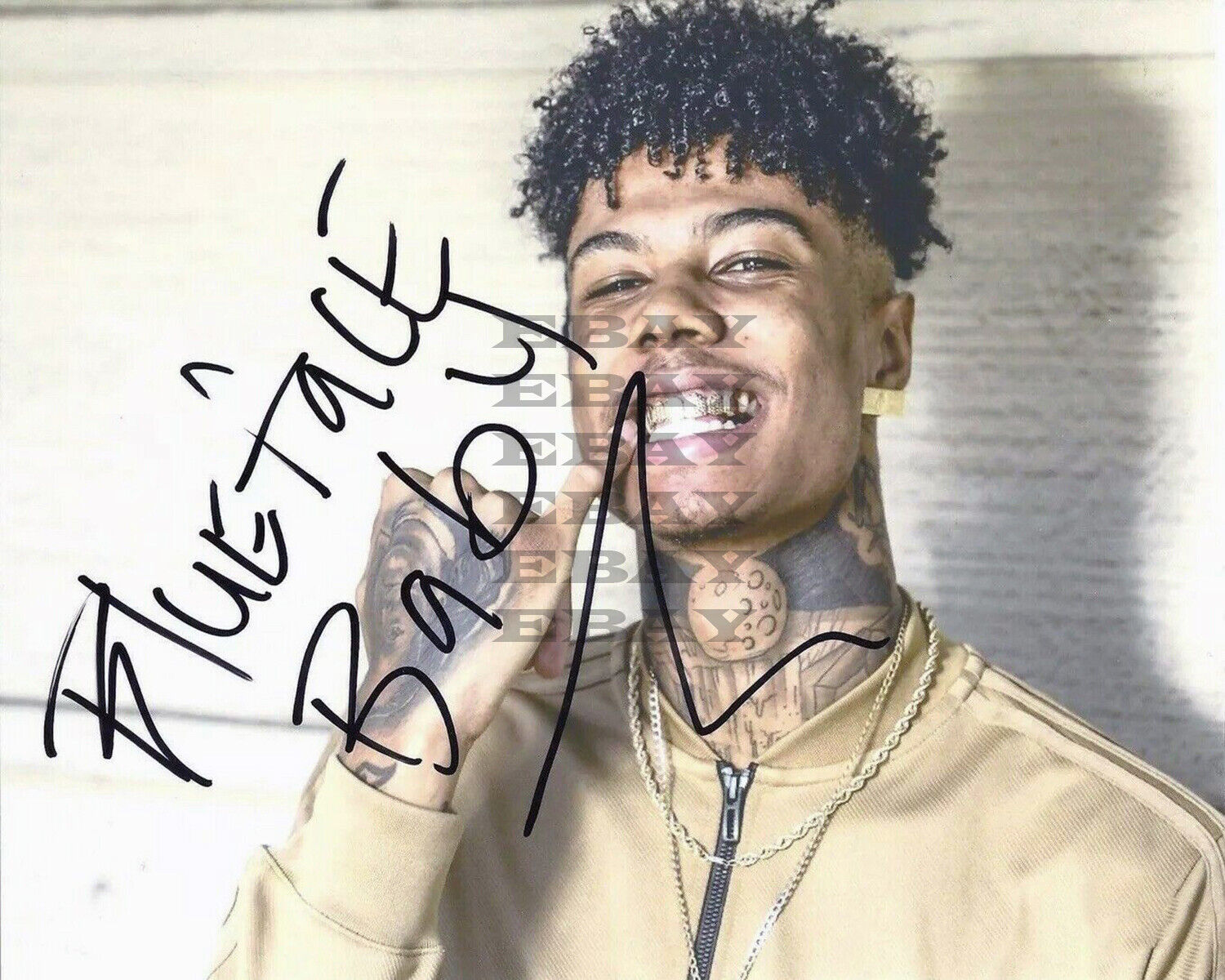 BLUEFACE Autographed signed 8x10 Photo Poster painting Reprint