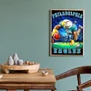 Diamond Painting-DIY Full Round Drill Philadelphia Eagle