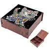 Diamond Painting Wooden Kitten 4 Slots Diamond Painting Storage Box for Adult Beginner