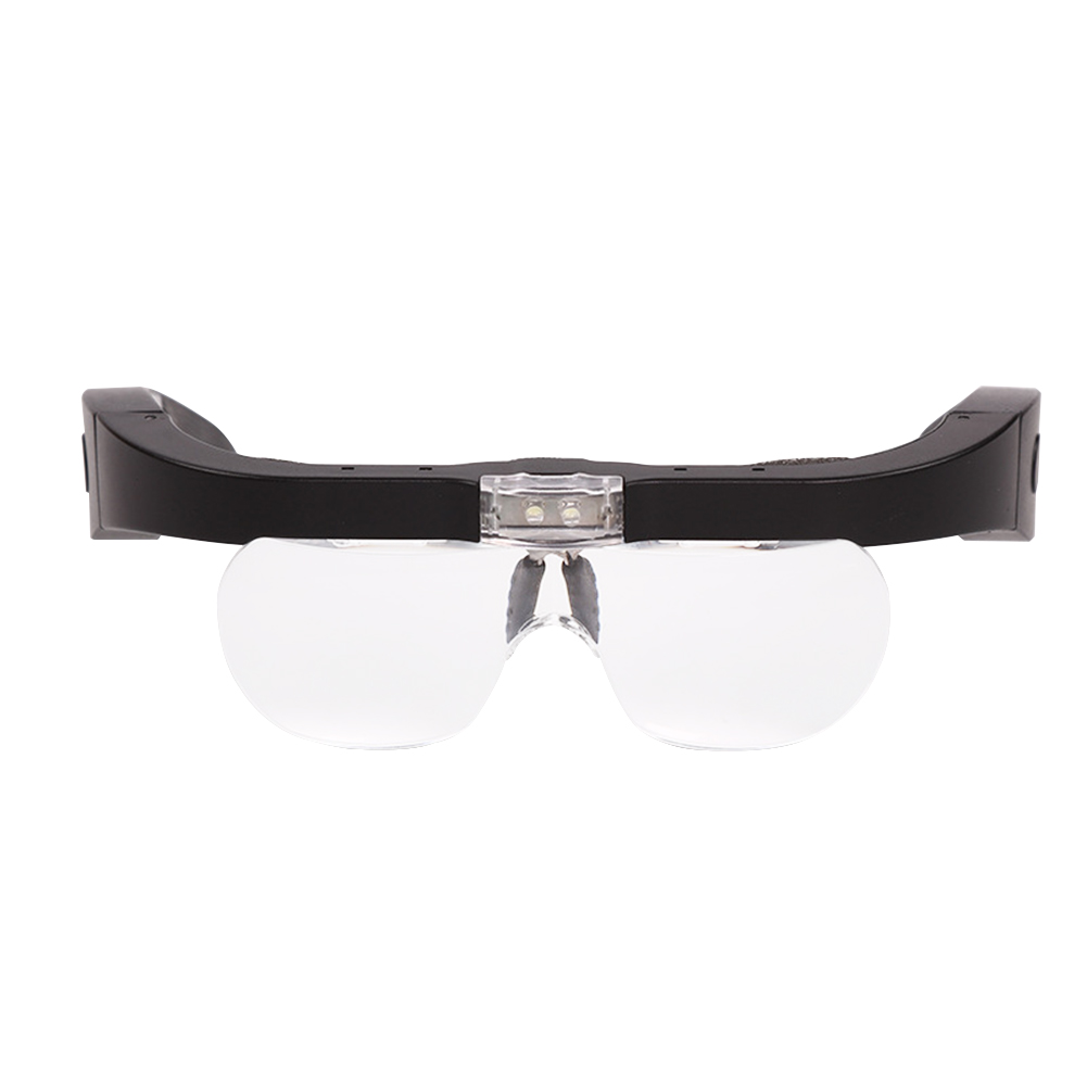 

Head Mounted Magnifying Glass Magnifier With Led Light For Seniors Reading, 501 Original