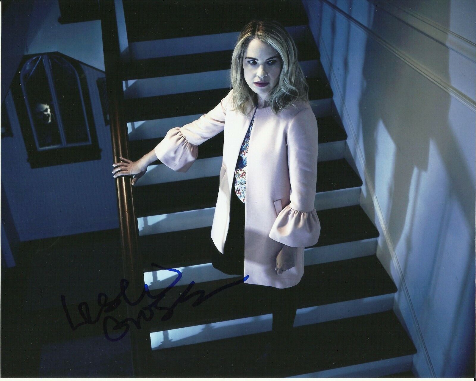 LESLIE GROSSMAN SIGNED AMERICAN HORROR STORY Photo Poster painting UACC REG 242 (1)