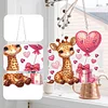 >SALE<5D DIY Diamond Painting Dots Pendant Cute for Garden Window Decor (Giraffe)