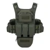Multi-function Quick Release Snake Buckle Bulletproof Vest Adjustable MOLLE Tactical Vest