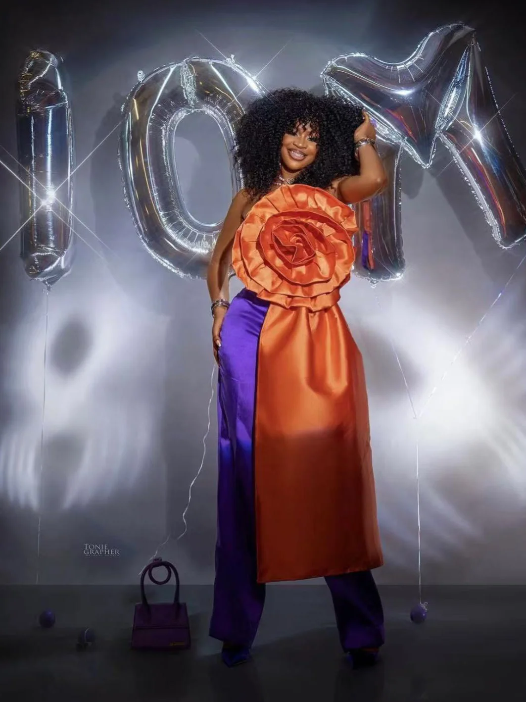 Sdrawing Sdrawing Spring And Summer New Design Three-Dimensional Flowers Ribbon Sexy Bare Back Zipper LX0113